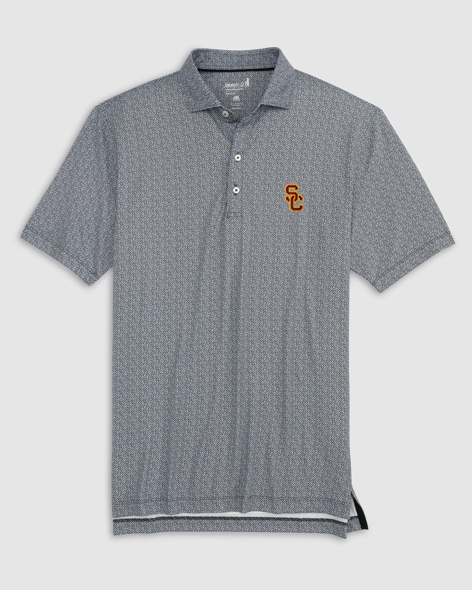 Texas Christian Hinson Jersey Performance Polo - Horned Frog Logo Male Product Image