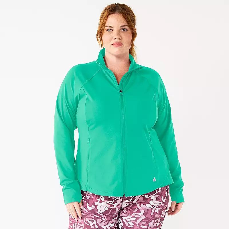 Plus Size Tek Gear® Ultrastretch Performance Jacket, Women's, Size: 4XL, Black Product Image