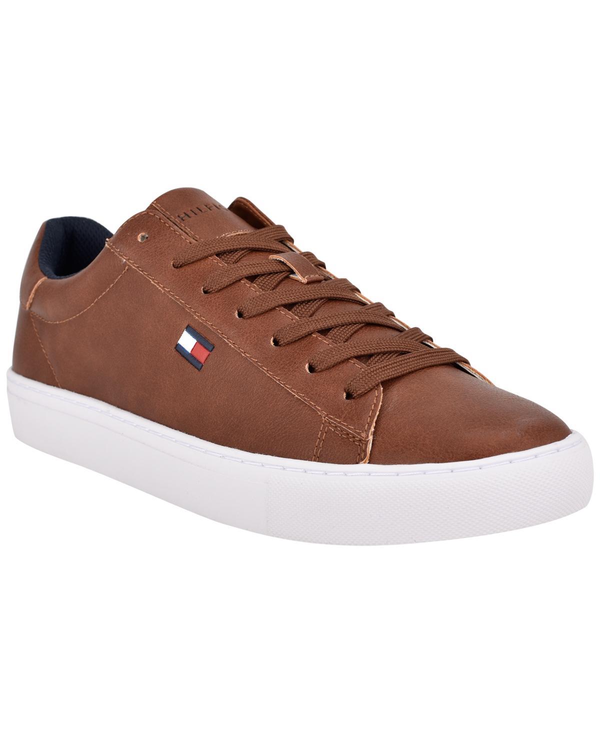 Tommy Hilfiger Mens Brecon Cup Sole Sneakers - Cream Product Image