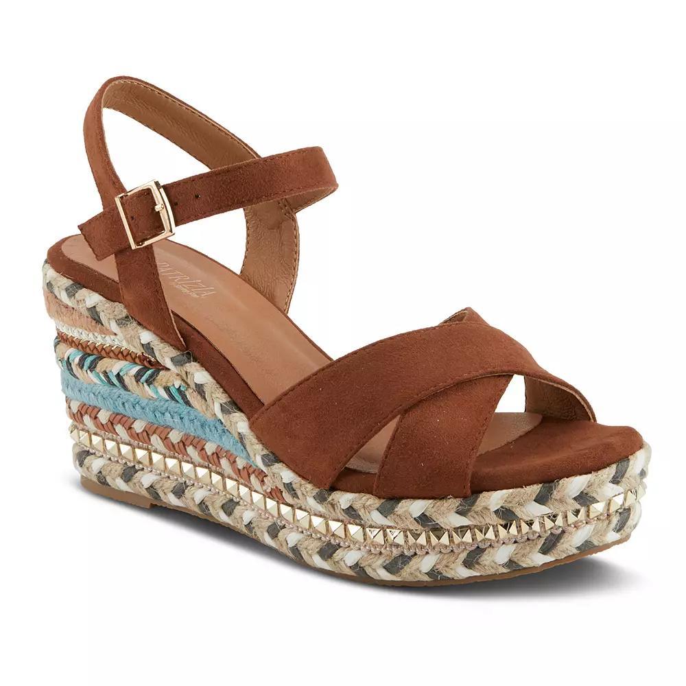 Patrizia Sloane Women's Wedge Sandals, Size: 39, Black Product Image