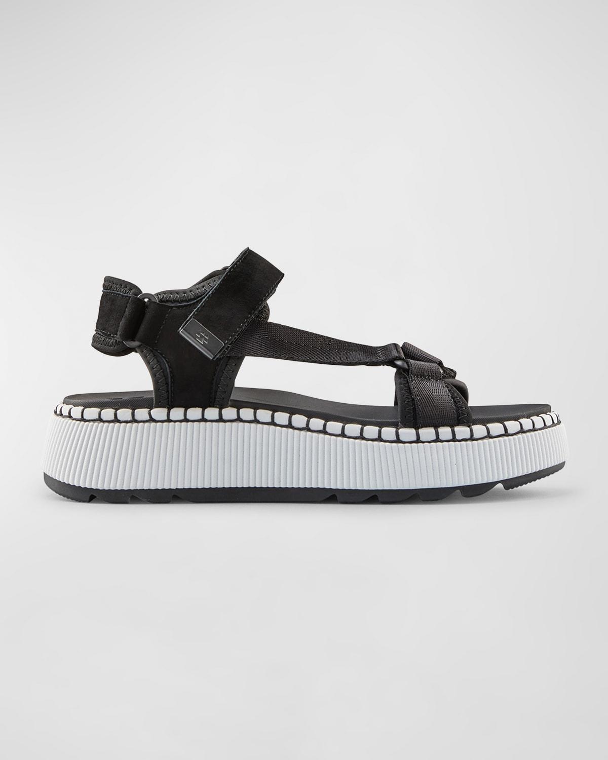 Spray T-Strap Sporty Sandals Product Image