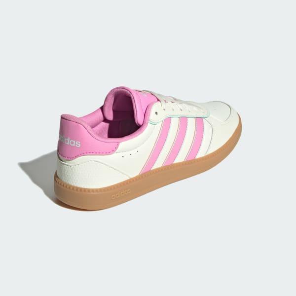 adidas Breaknet Sleek Shoes Core White 6 Womens Product Image