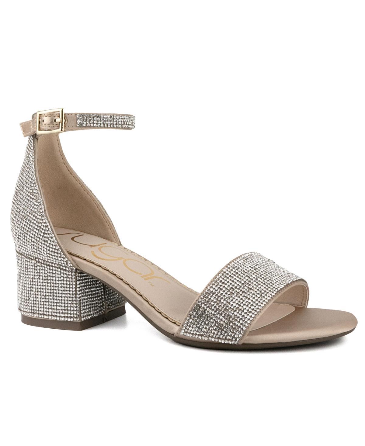 sugar Noelle 5 Women's Dress Sandals, Size: 8.5, Beige Product Image