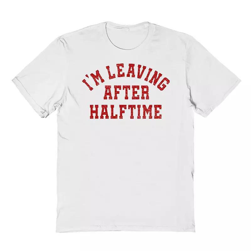 Men's Duke & Sons After Halftime Graphic Tee, Size: XL, White Red Product Image