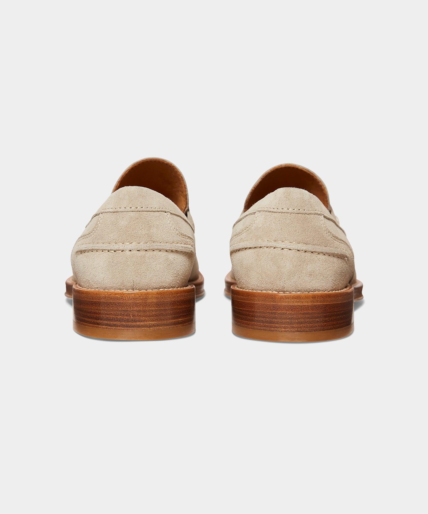 Italian Suede Penny Loafer Product Image