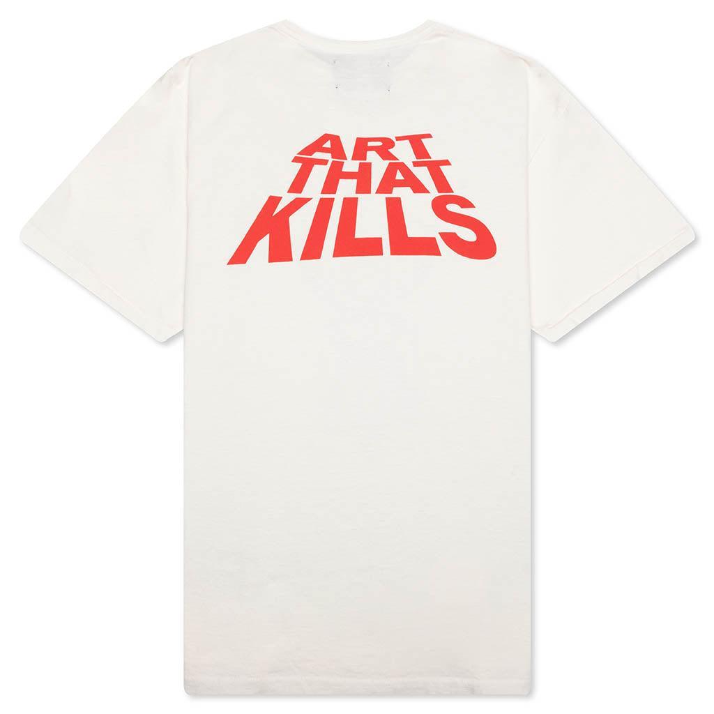 Lone Wolf Tee - Light Archival White Male Product Image