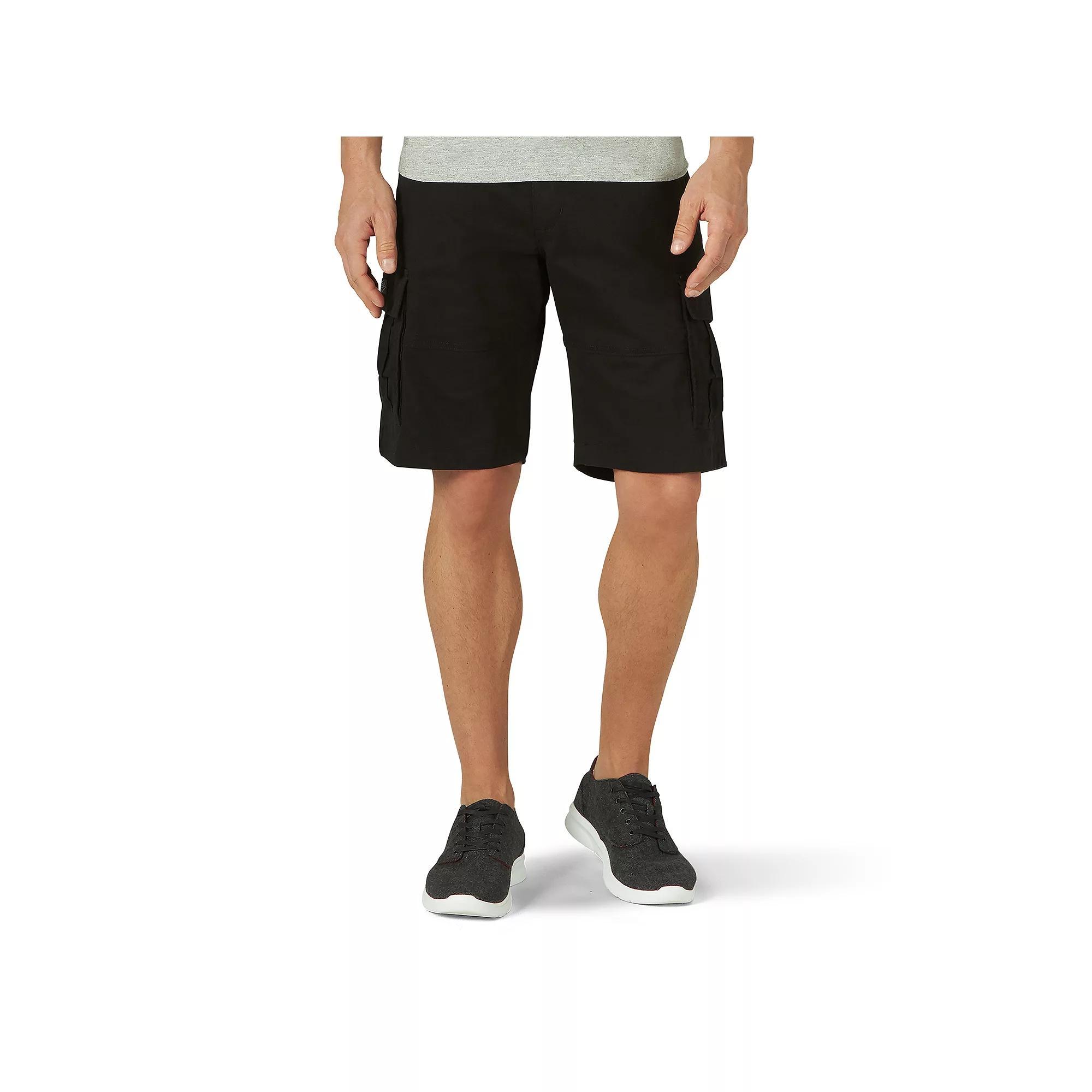 Men's Lee® 11" Extreme Motion Carolina Cargo Shorts, Size: 30, Black Product Image