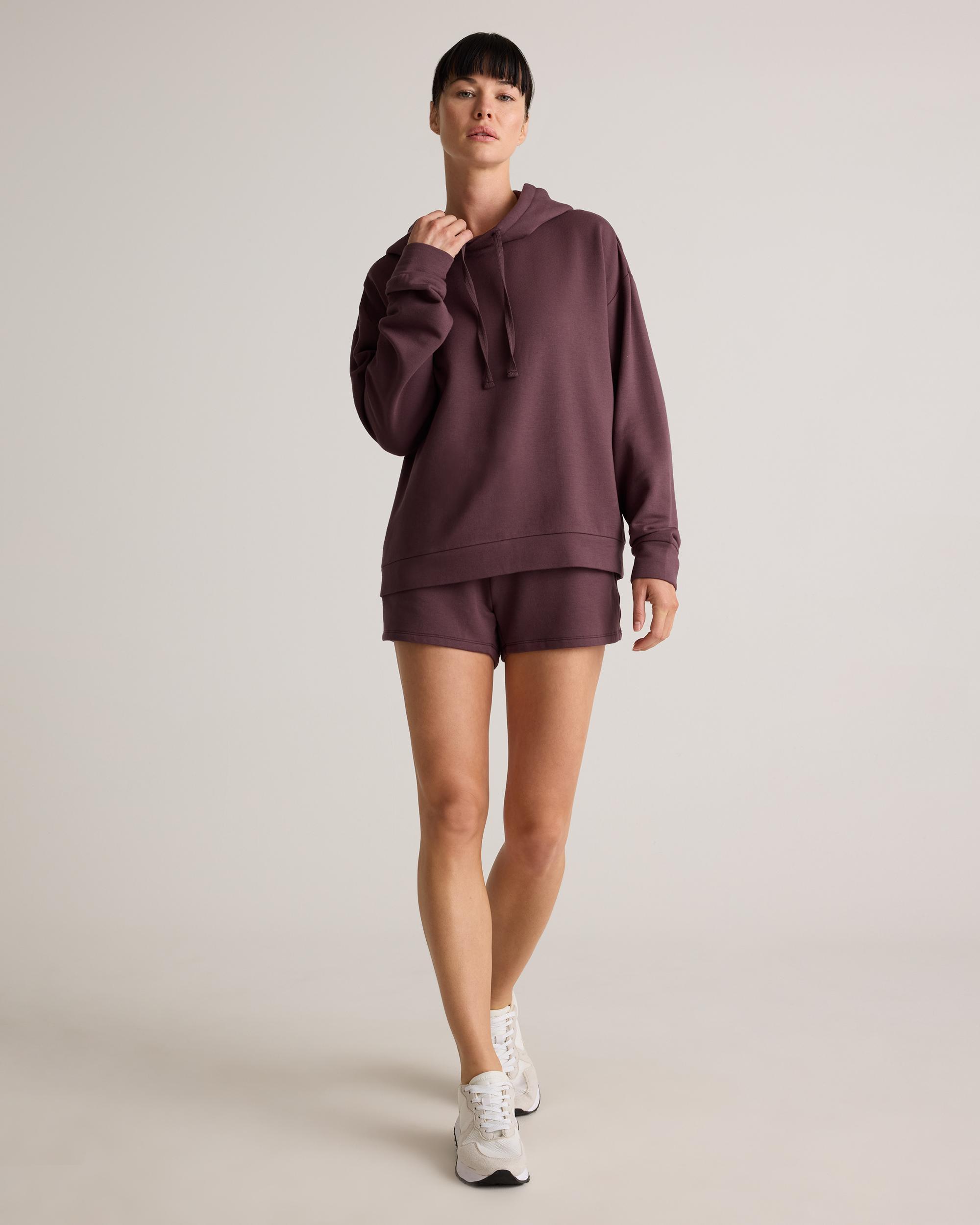 Quince | Women's SuperSoft Fleece Shorts Lenzing Modal Product Image