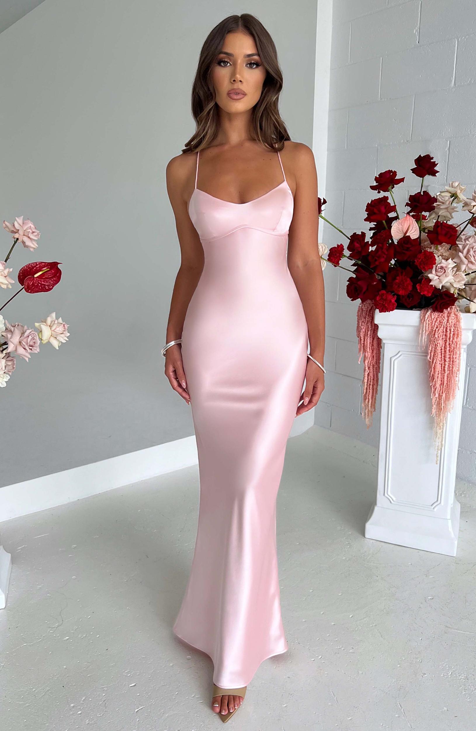 Malika Maxi Dress - Blush Product Image