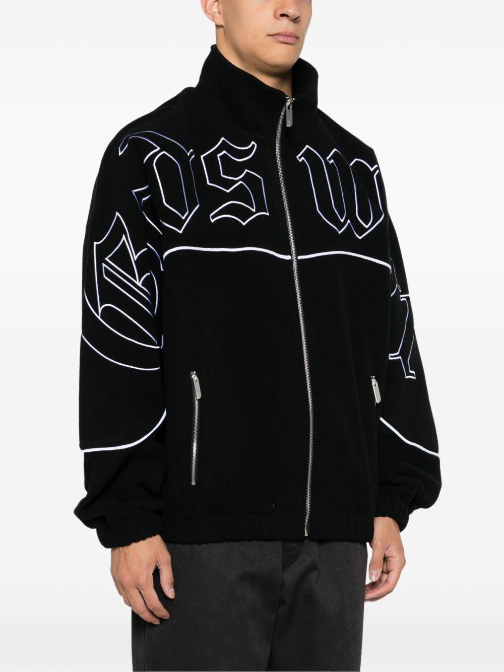 embroidered-logo jacket Product Image