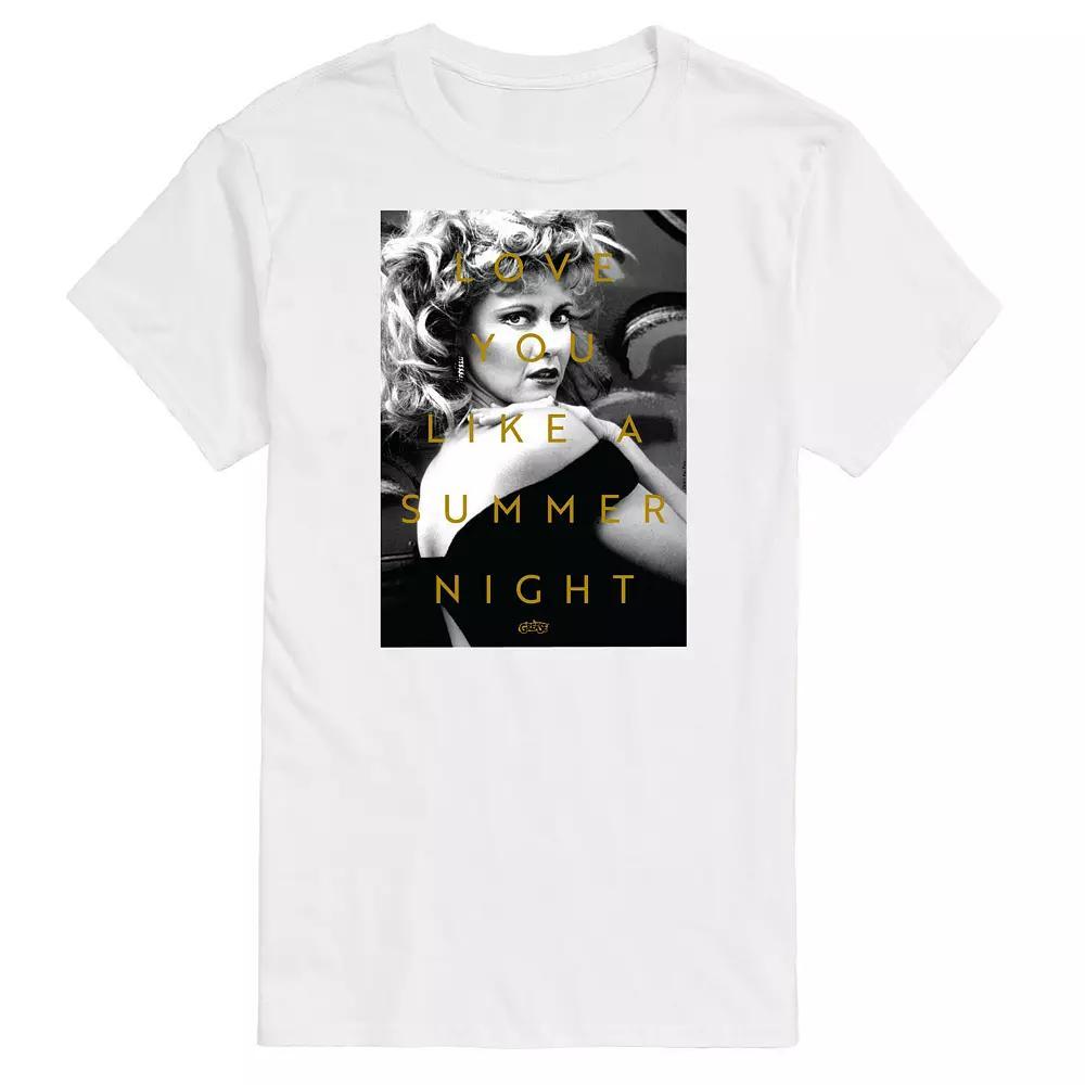 Big & Tall Grease Summer Night Graphic Tee, Mens Product Image