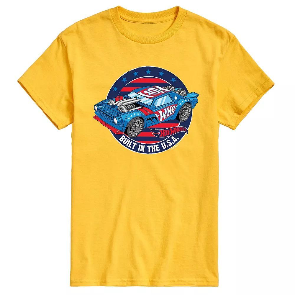 Mens Hot Wheels Built In USA Tee Product Image