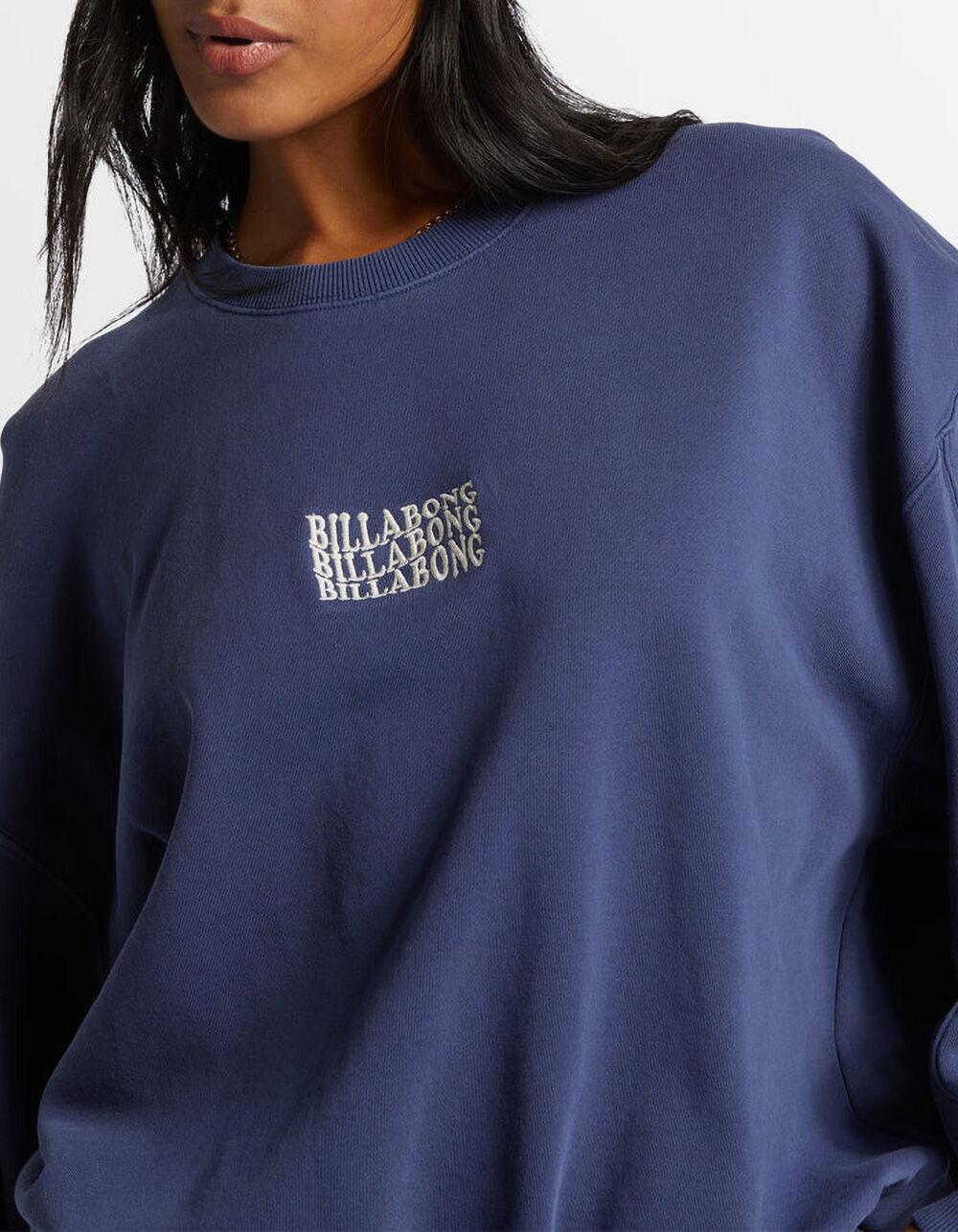 BILLABONG Palmin Kendal Womens Boxy Crewneck Sweatshirt Product Image