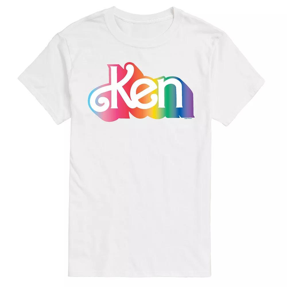 Big & Tall Barbie Ken Logo Graphic Tee, Mens Product Image