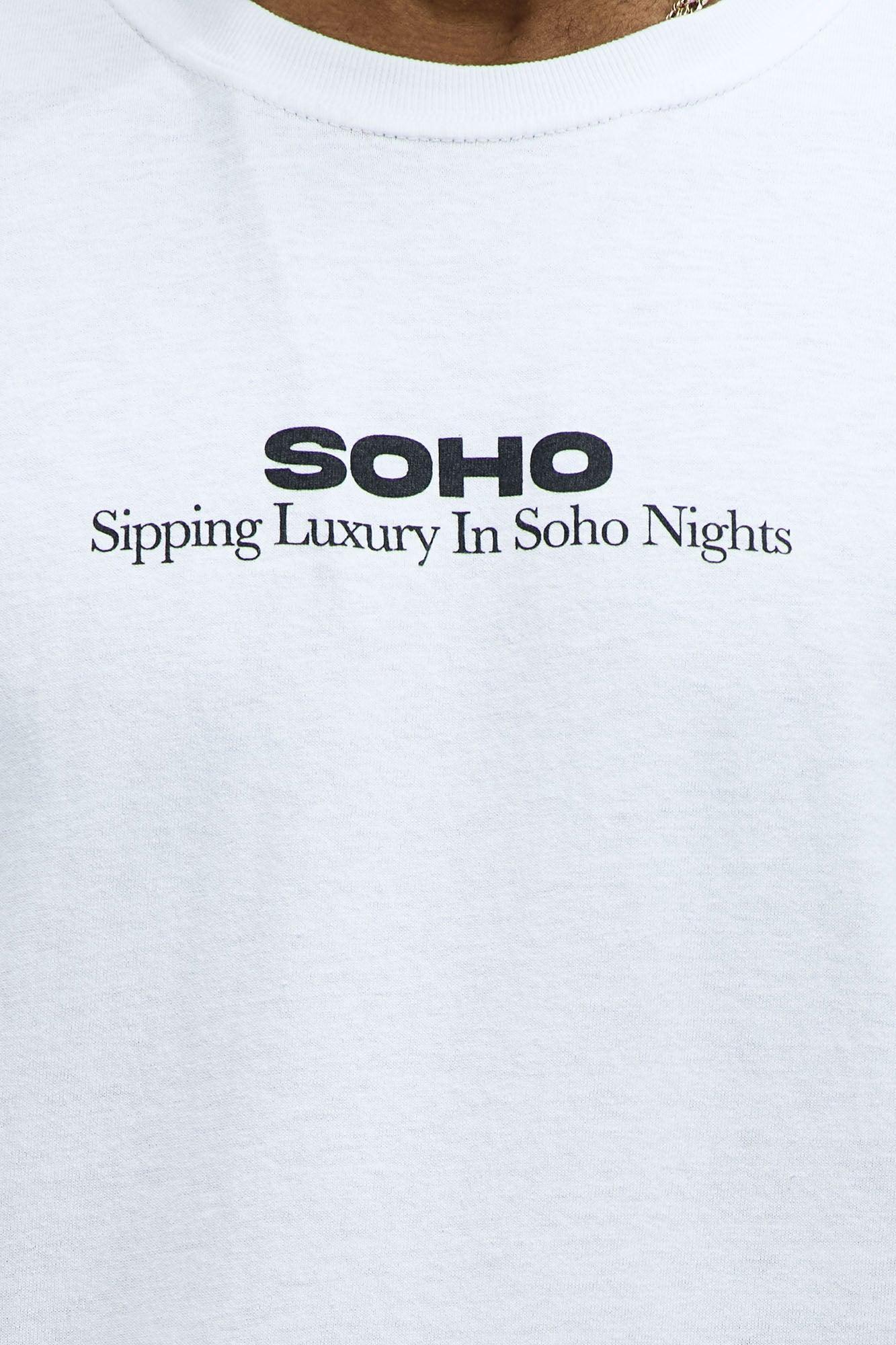 SOHO On The Rocks Short Sleeve Tee - White Product Image