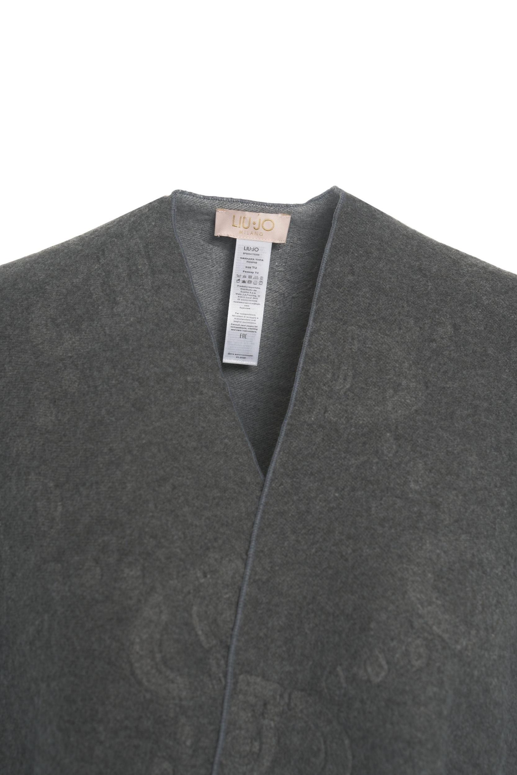 Cape with fringe detail Product Image