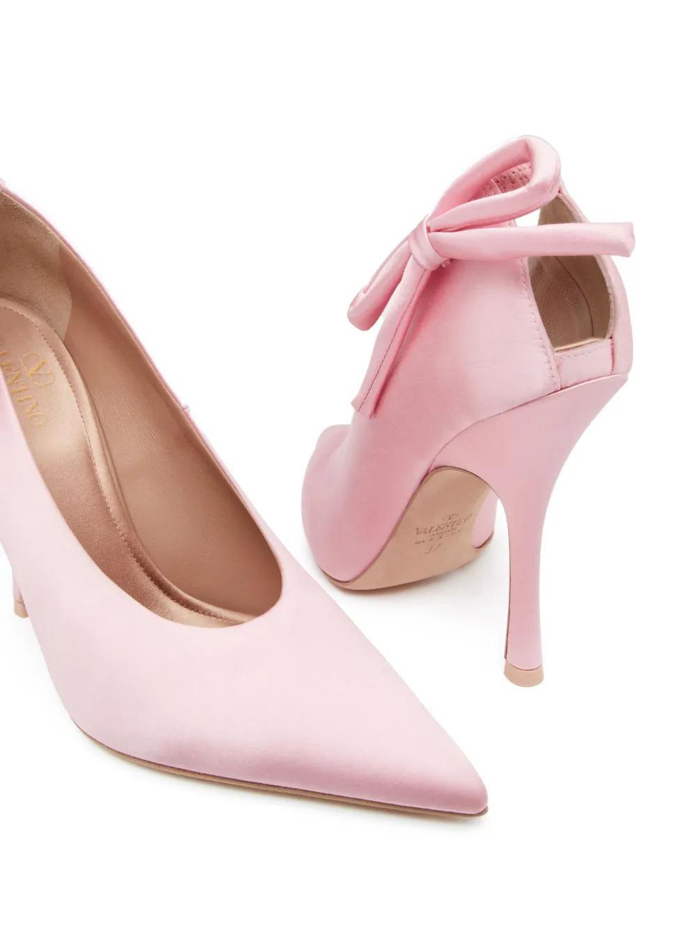 Nite-Out 110mm satin pumps Product Image