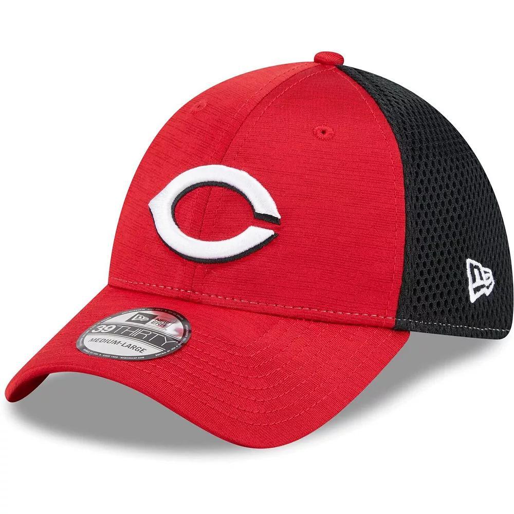 Men's New Era Red Cincinnati Reds Neo 39THIRTY Flex Hat, Size: Small/Medium, Red Red Product Image