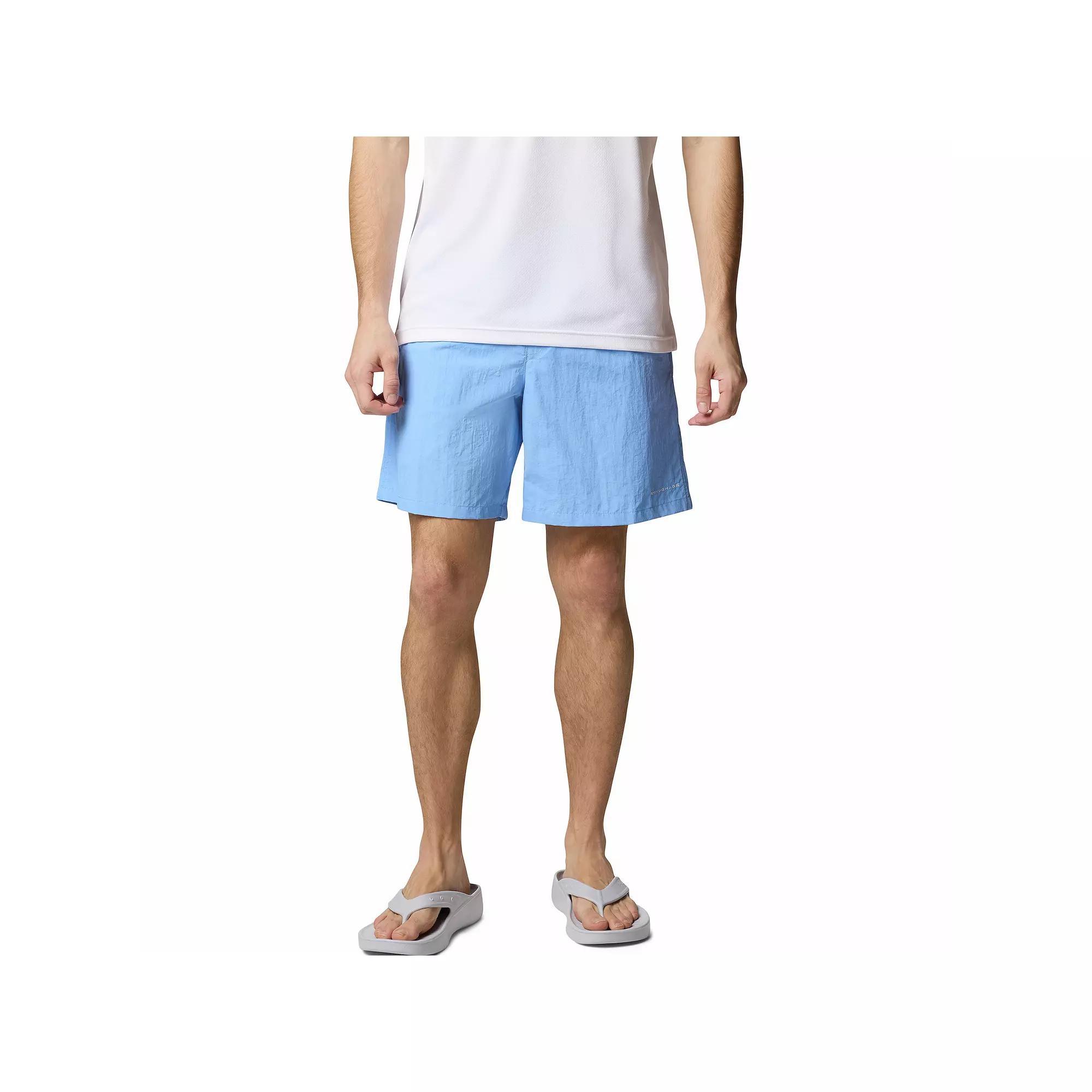 Men's Columbia Backcast III Water 8" Inseam Shorts, Size: XL, Whitecap Product Image
