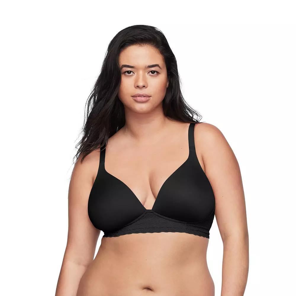 Simply Perfect by Warner's Women's Supersoft Lace Wirefree Bra - Butterscotch 36A: Medium Support, Padded Cup Product Image