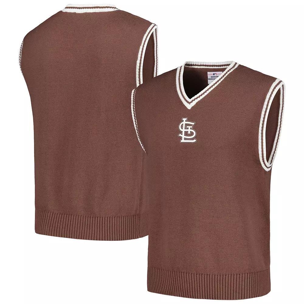 Mens PLEASURES St. Louis Cardinals Knit V-Neck Pullover Sweater Vest Product Image