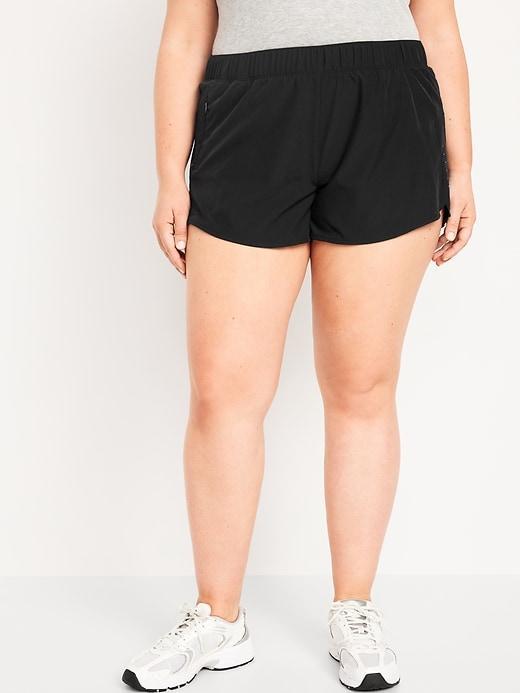 Mid-Rise StretchTech Run Shorts -- 3-inch inseam Product Image