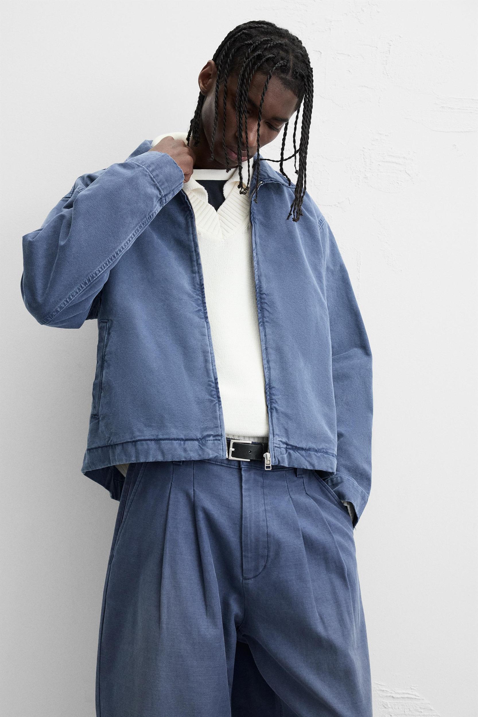 WASHED CANVAS JACKET Product Image