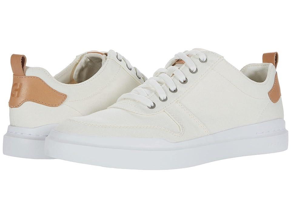 Cole Haan GrandPro Rally Canvas Court Sneaker (Ivory/Natural) Men's Shoes Product Image