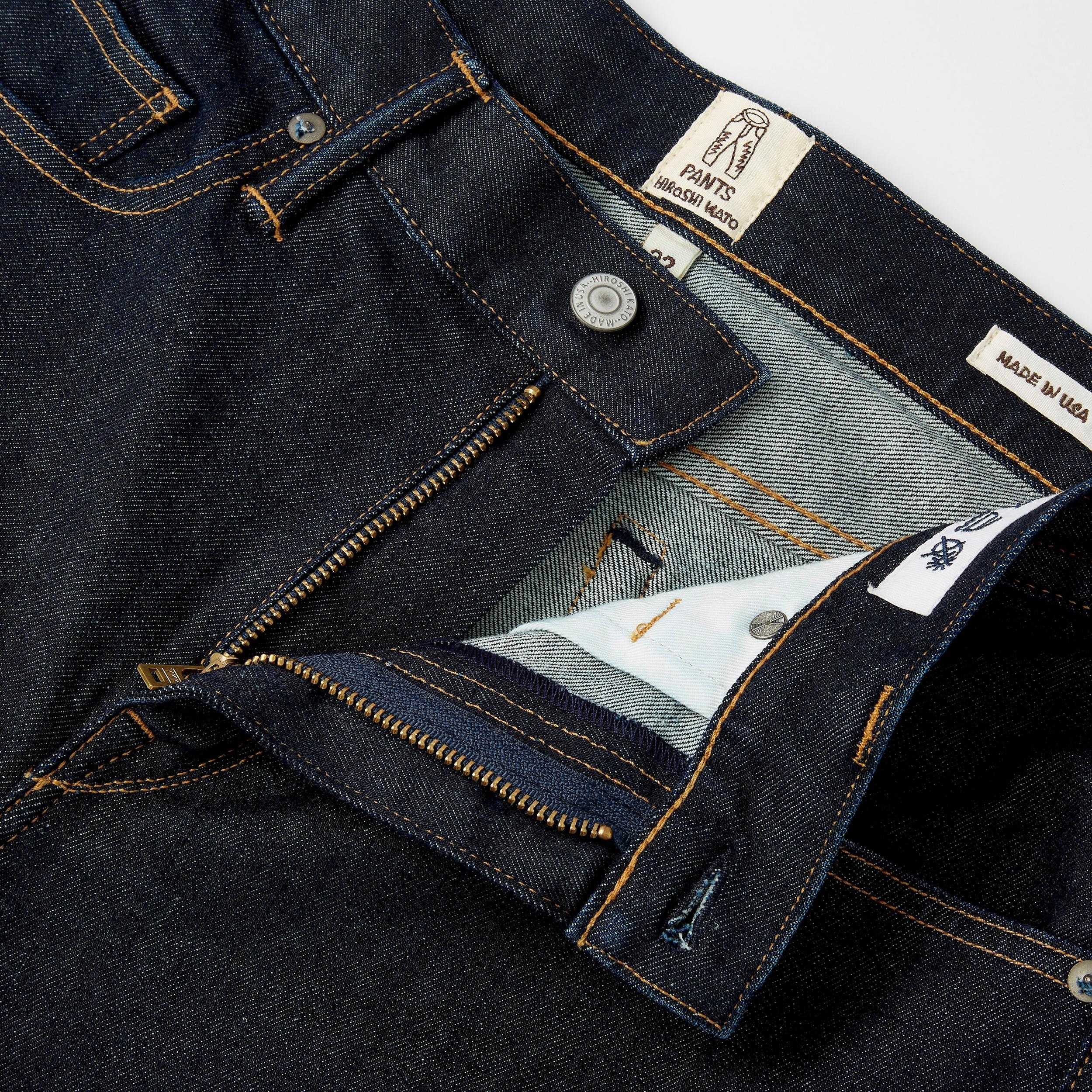 The Hammer Straight Stretch Selvedge Denim Jeans Product Image