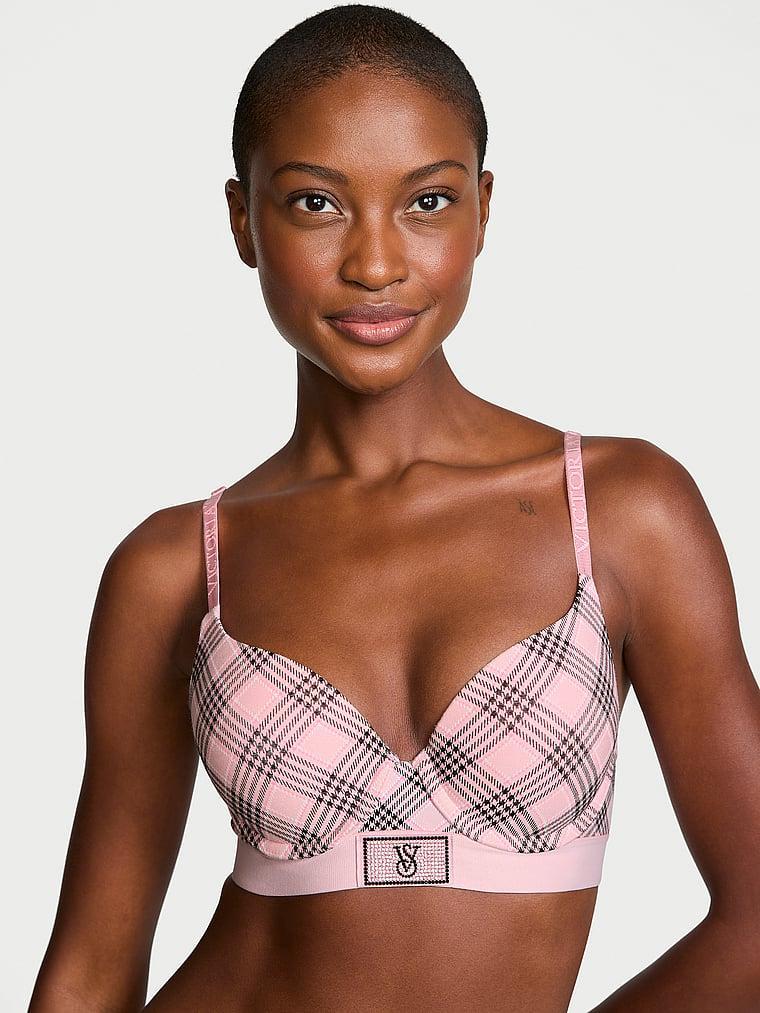 Shine Patch Push-Up Perfect Shape Bra Product Image