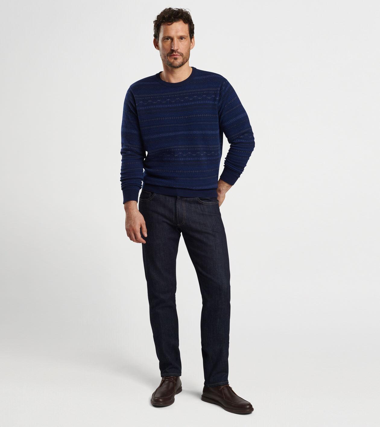 Vintage Washed Five-Pocket Denim Product Image