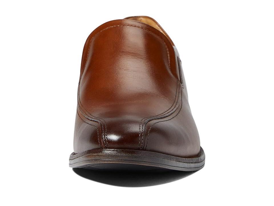 Johnston  Murphy Mens Lewis Leather Bike Toe Venetian Loafers Product Image