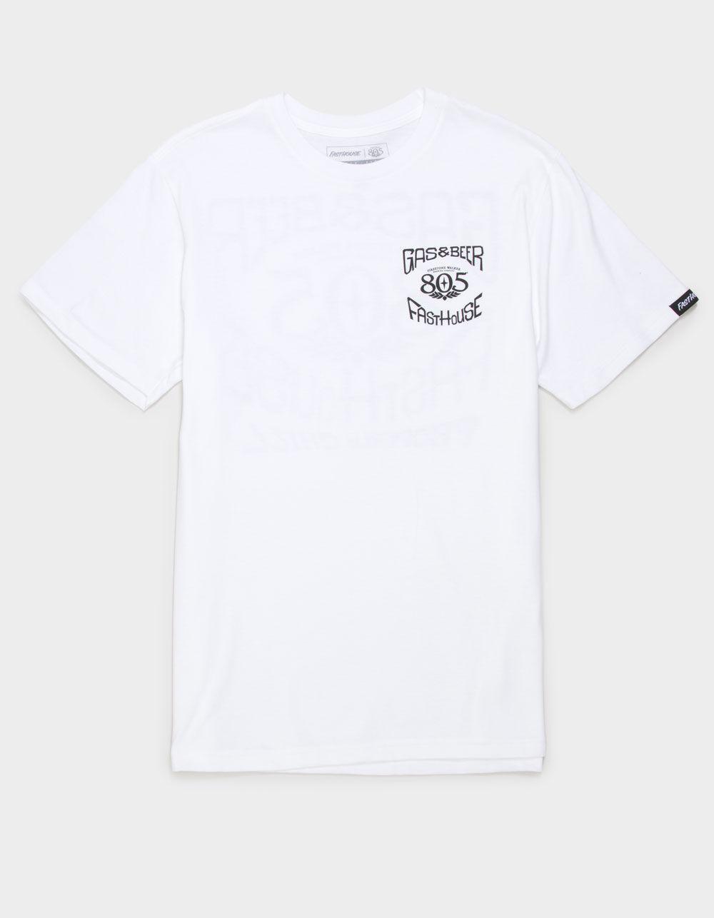 FASTHOUSE x 805 Roadhouse Mens Tee - WHITE Product Image