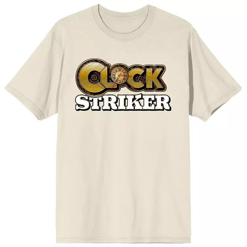 Men's Clock Striker Logo Graphic Tee, Size: Medium, Off White Product Image