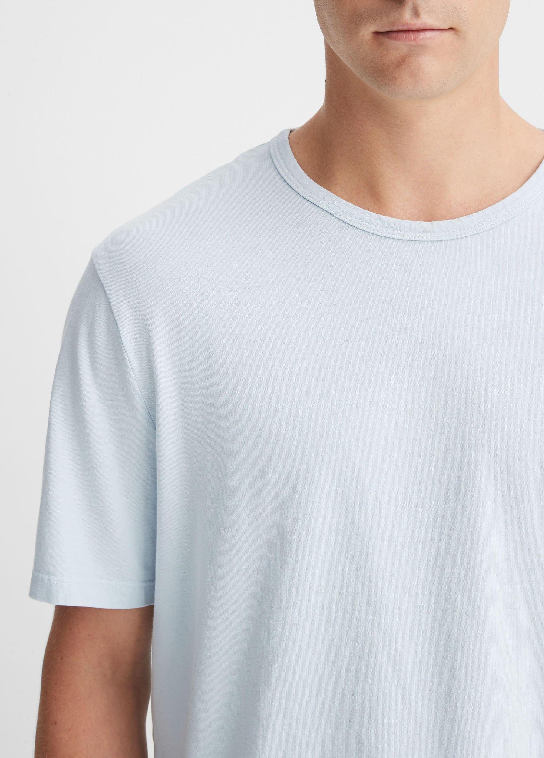 Mens Garment Dye Cotton T-Shirt Vince Product Image