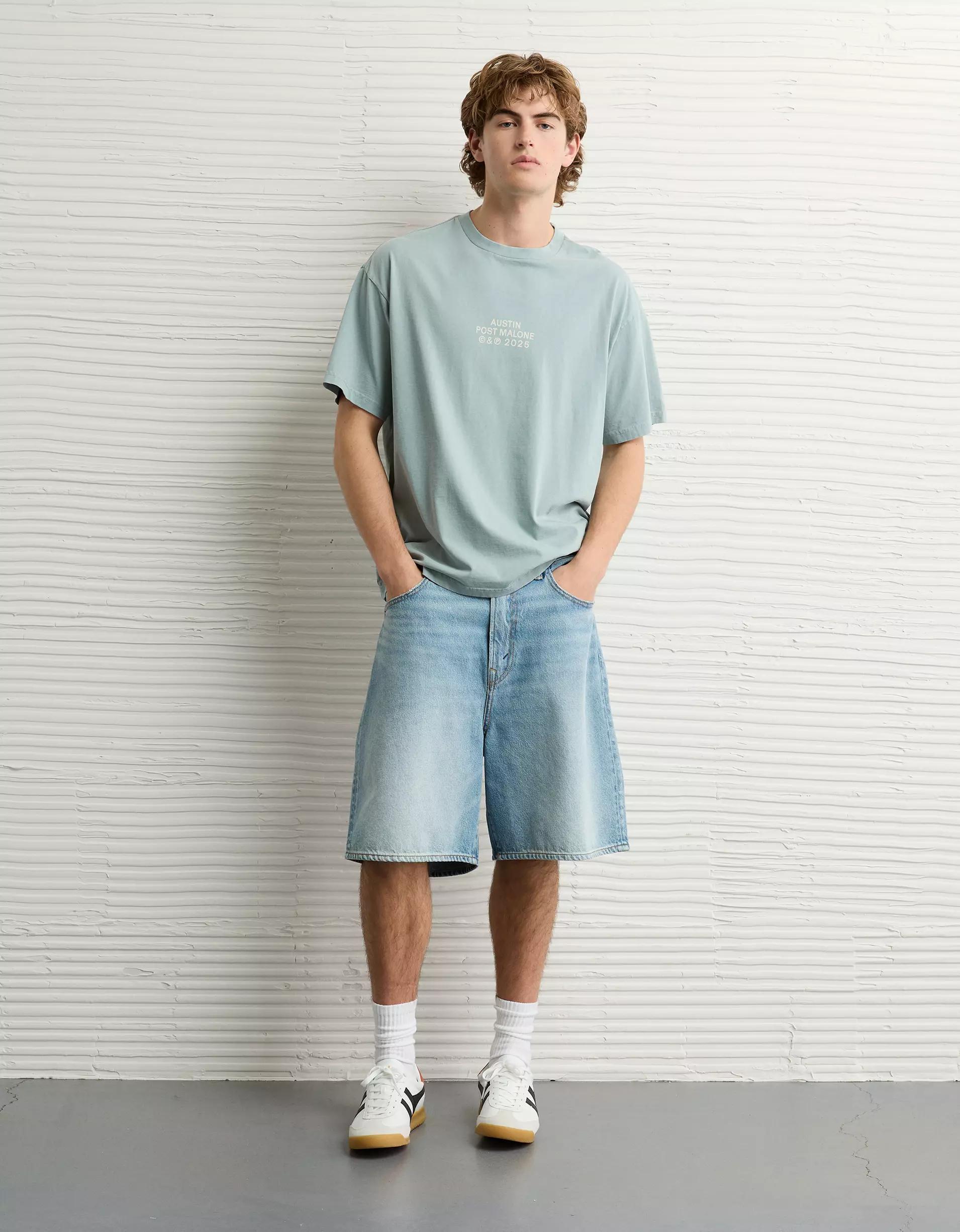 AE Boxy Post Malone Graphic T-Shirt Product Image