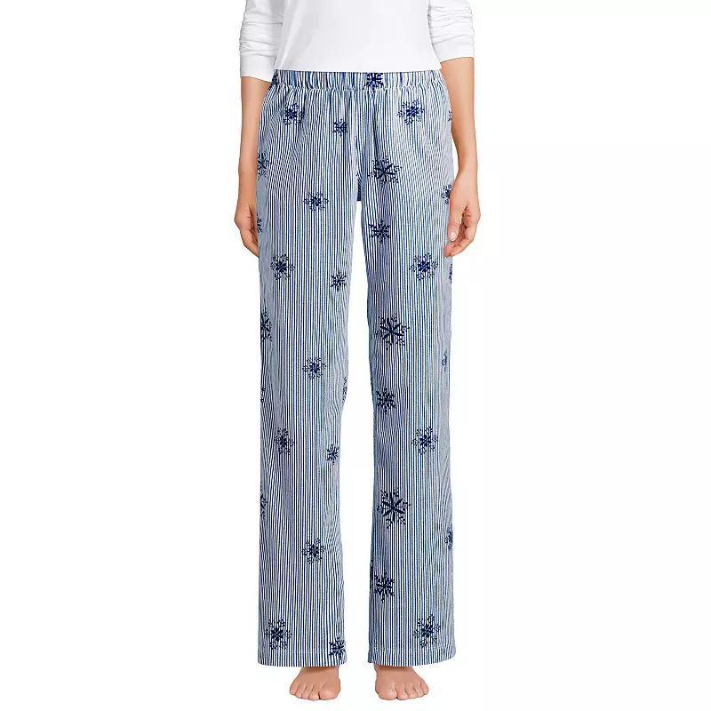 Womens Lands End Womens Flannel Pajama Pants Product Image