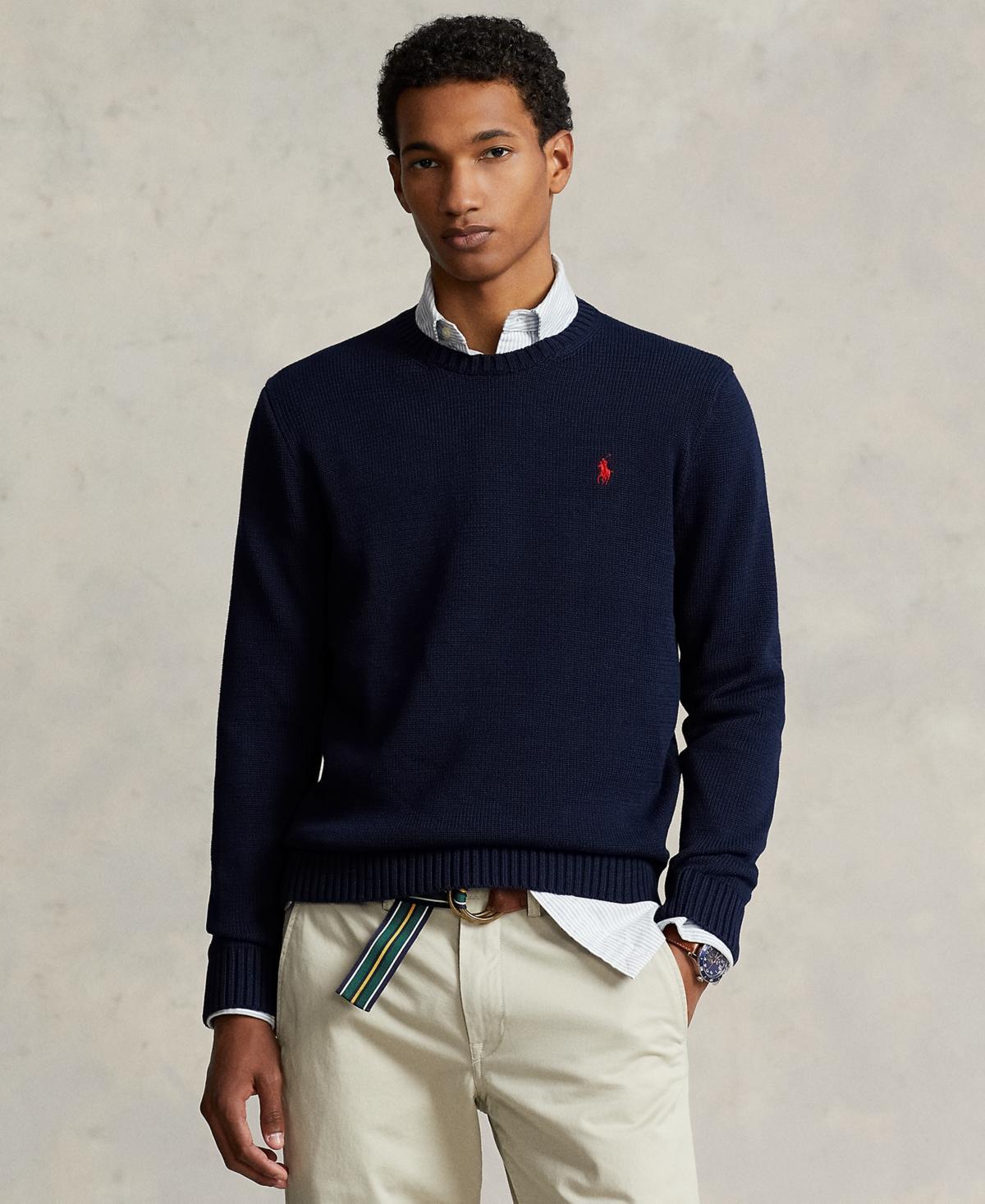 Polo Ralph Lauren Cotton Crew Neck Sweater (Polo ) Men's Clothing Product Image