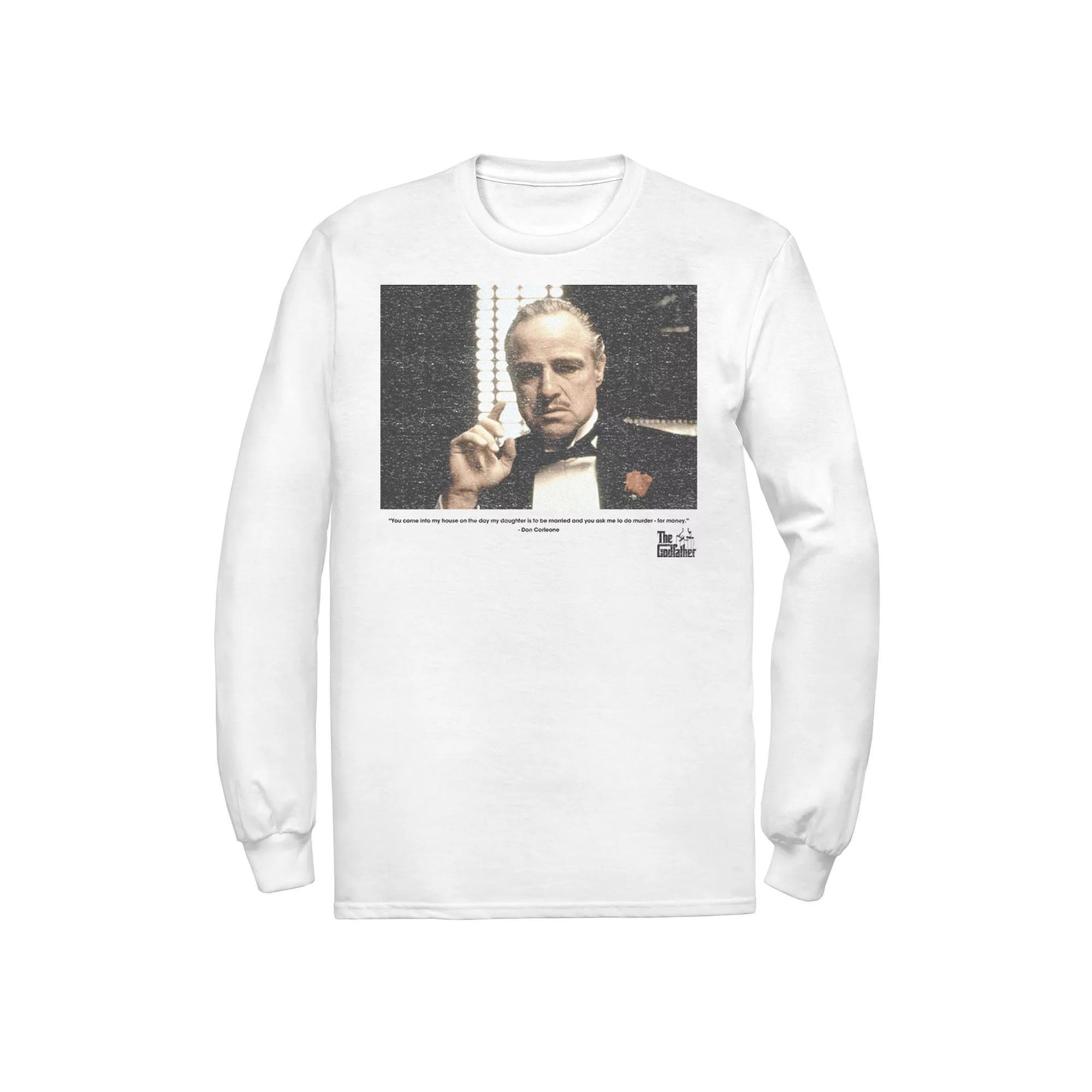 Men's The Godfather The Don Tee, Size: XL, White Product Image