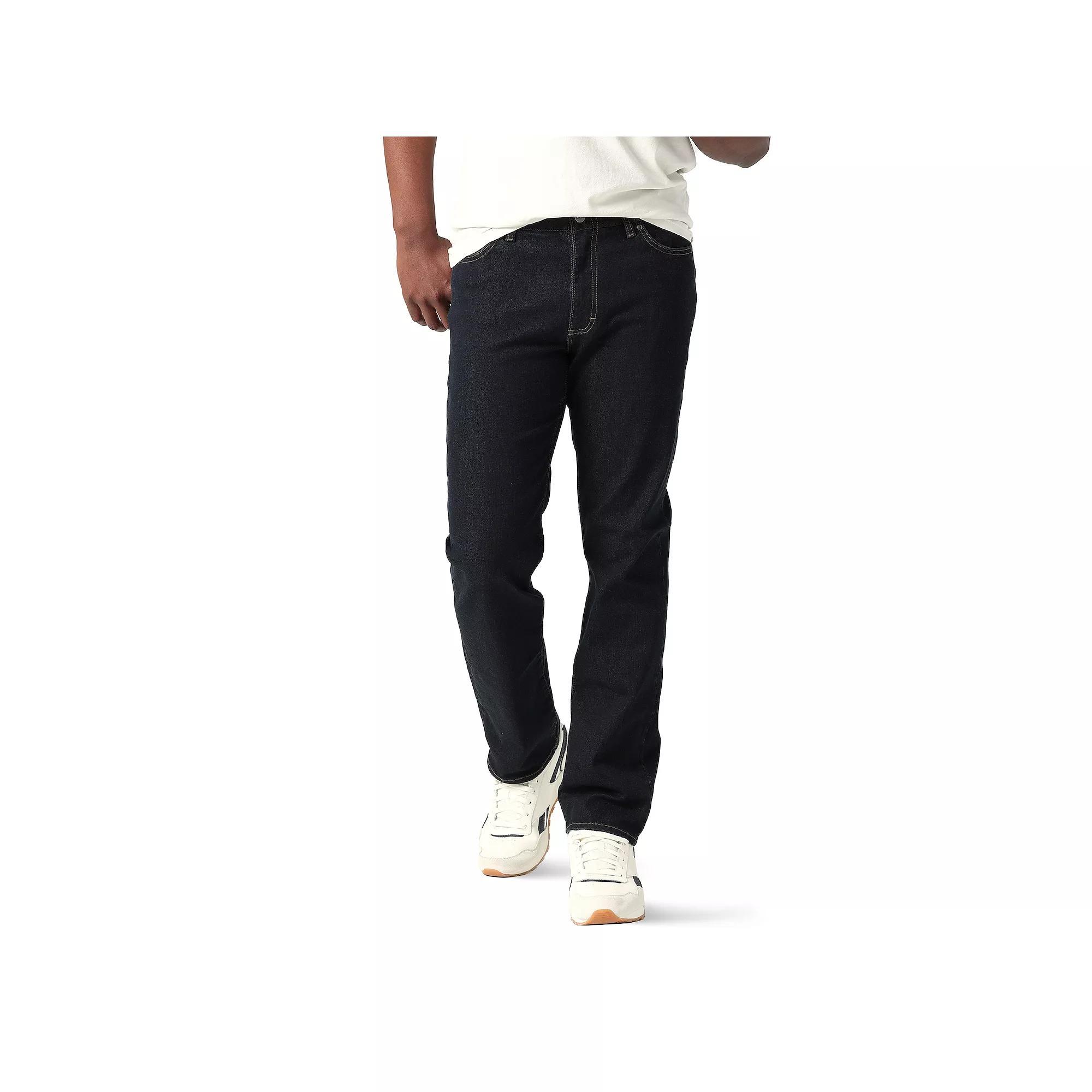Men's Lee Extreme-Motion MVP Relaxed-Fit Jeans, Size: 38X29, Rinse Product Image