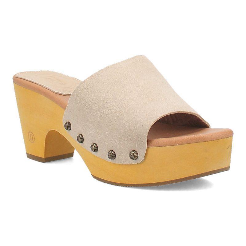 Dingo Beechwood Women's Suede Platform Sandals, Size: 8, Brown Product Image