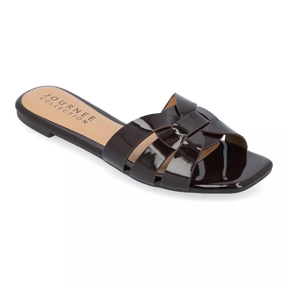 Journee Arrina Womens Square Toe Sandals Product Image