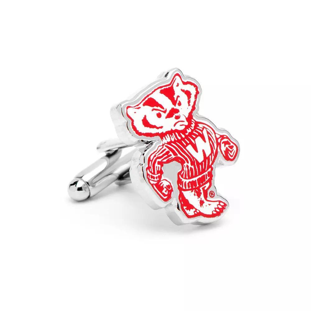 Men's Cuff Links, Inc. Wisconsin Badgers Cuff Links, None Product Image