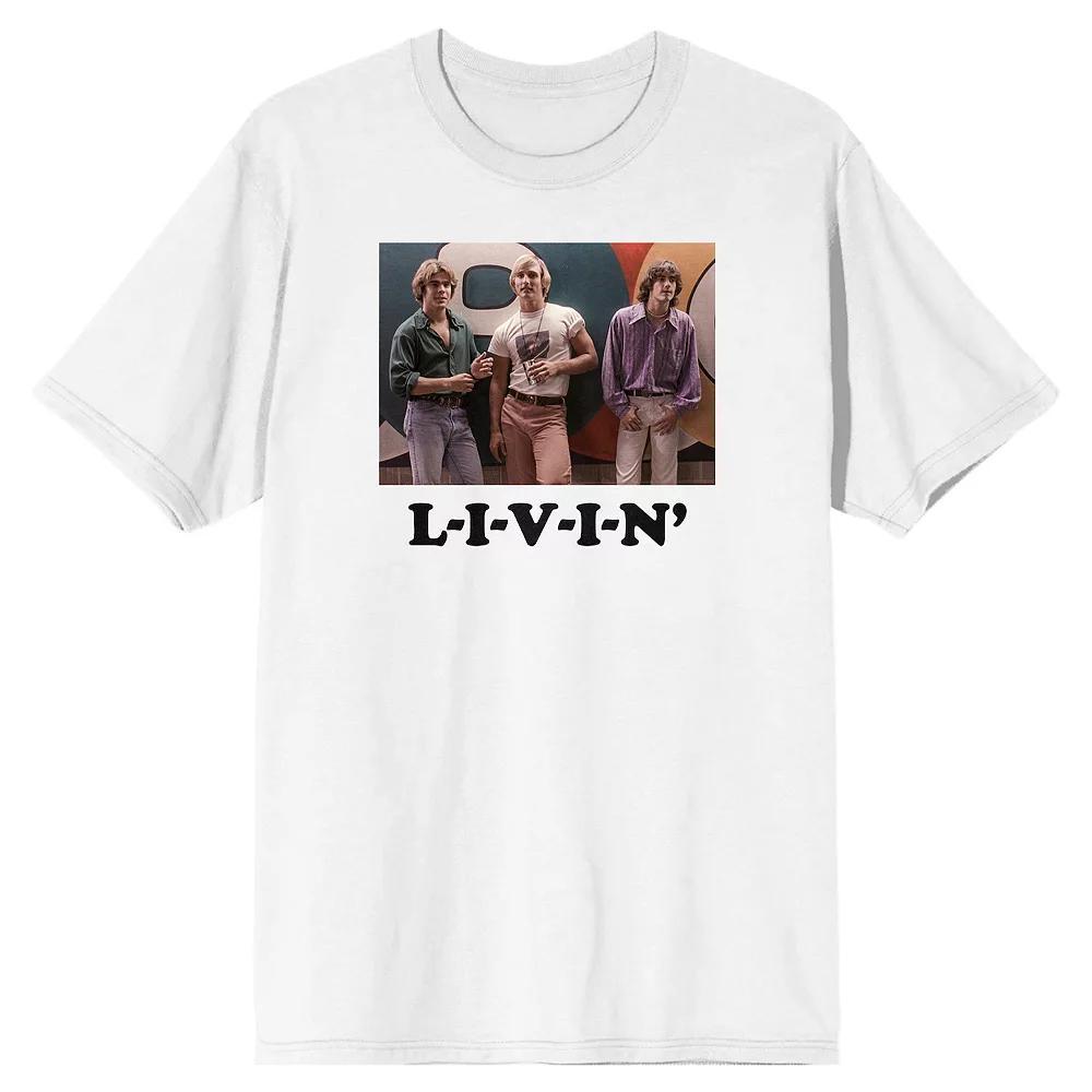 Men's Dazed and Confused Livin Tee, Boy's, Size: Large, White Product Image