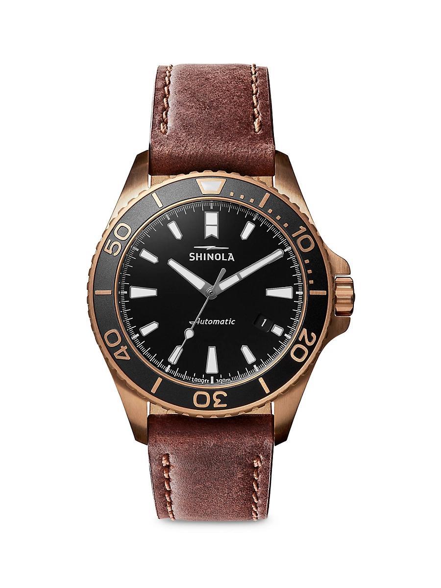 Mens The Bronze Monster Automatic 43mm Watch Gift Set Product Image