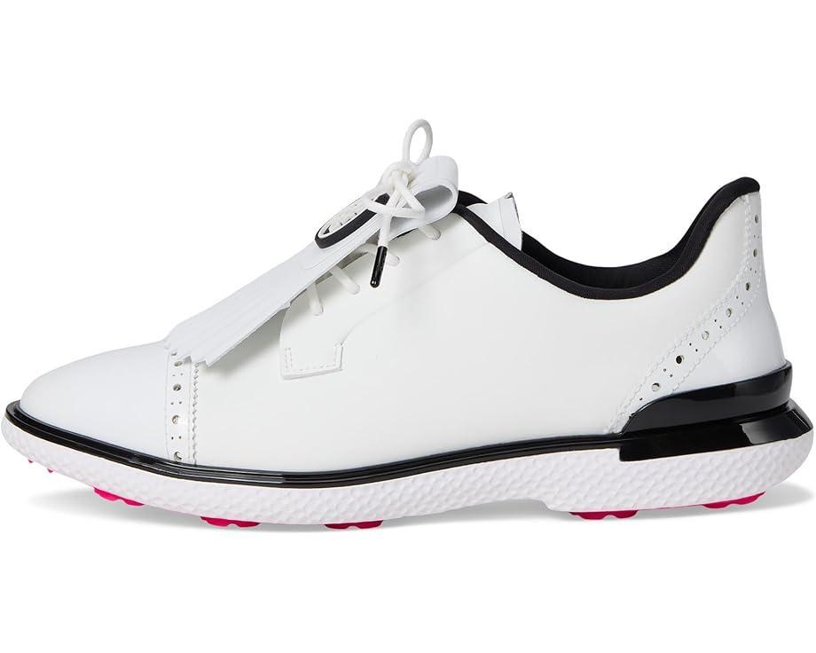 G.112 Perforated Saddle Stripe Golf Shoes Product Image