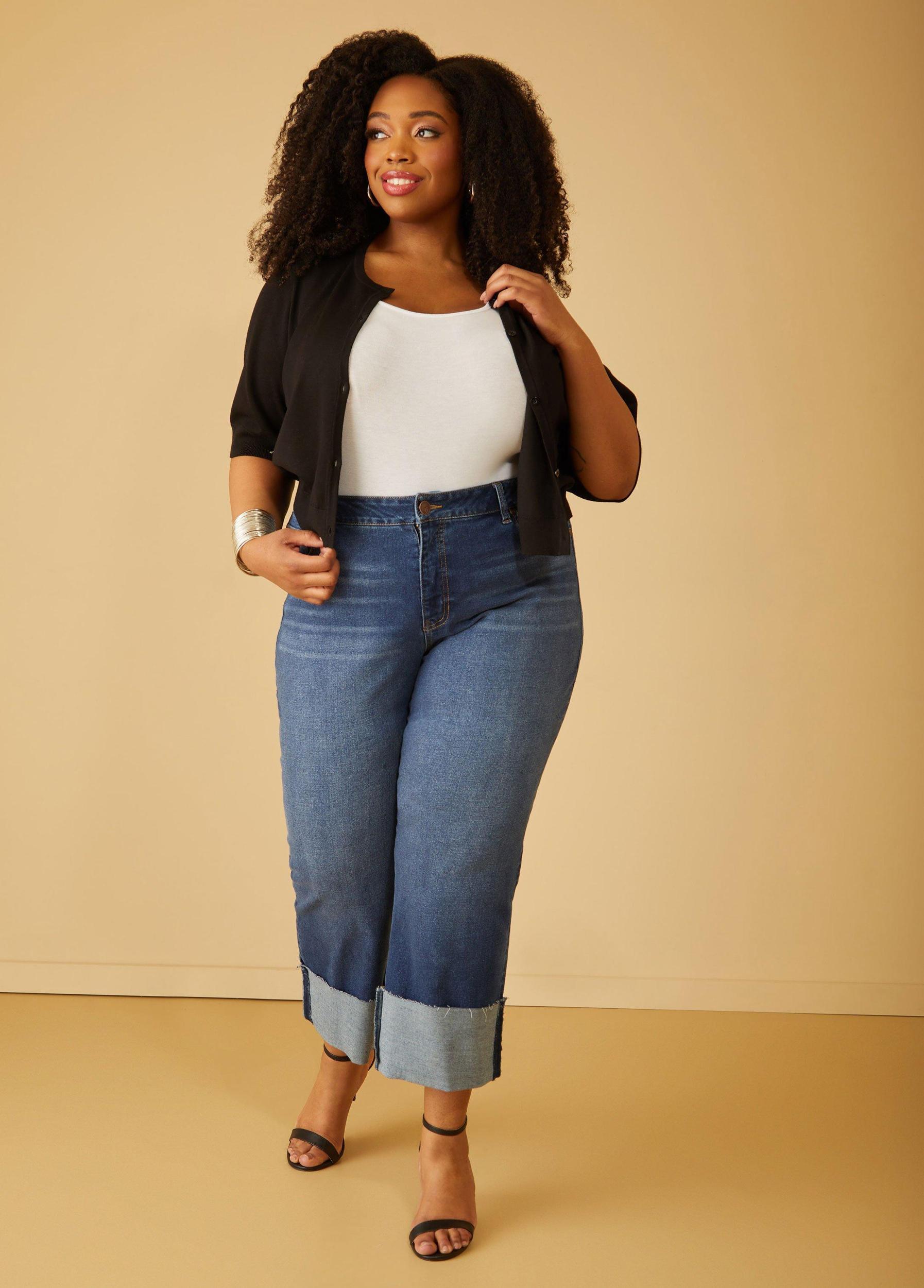 Cropped Knitted Cardigan Product Image