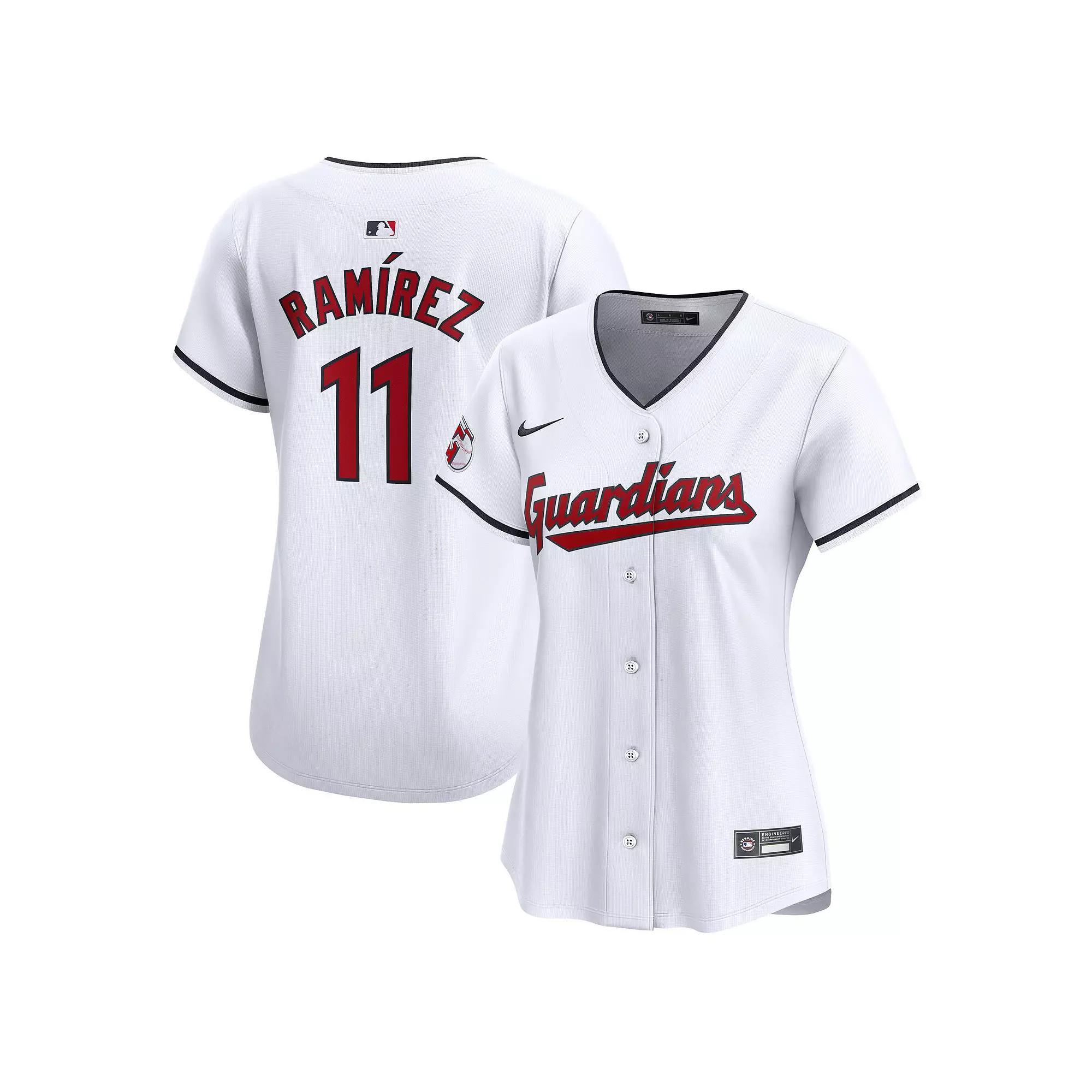 Womens Nike Jose Ramirez White Cleveland Guardians Home Limited Player Jersey Product Image