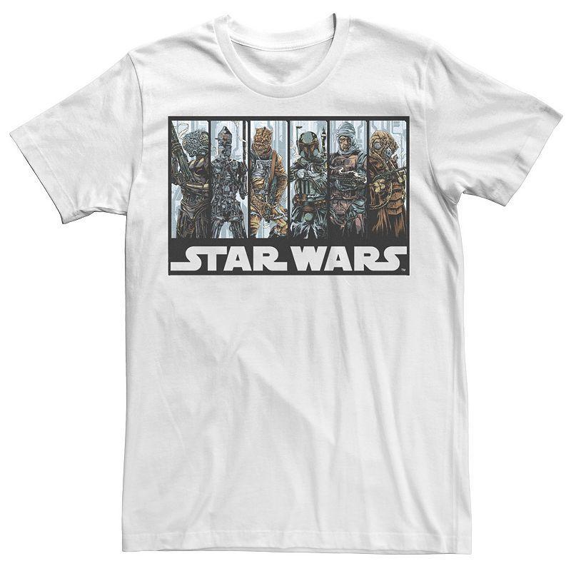 Men's Star Wars Bounty Hunters' Guild Tee, Size: Small, White Product Image