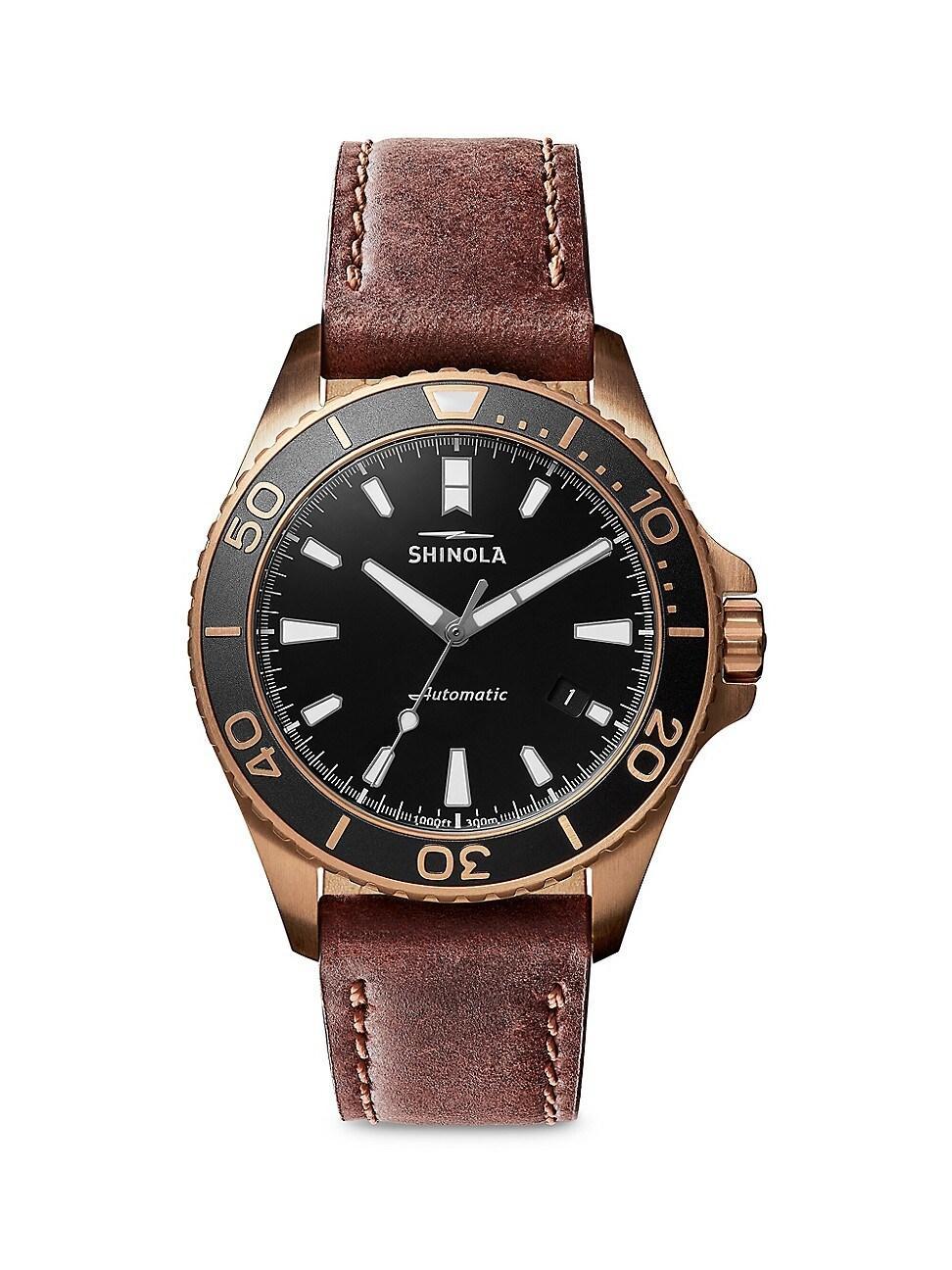 Mens The Bronze Monster Automatic 43mm Watch Gift Set Product Image